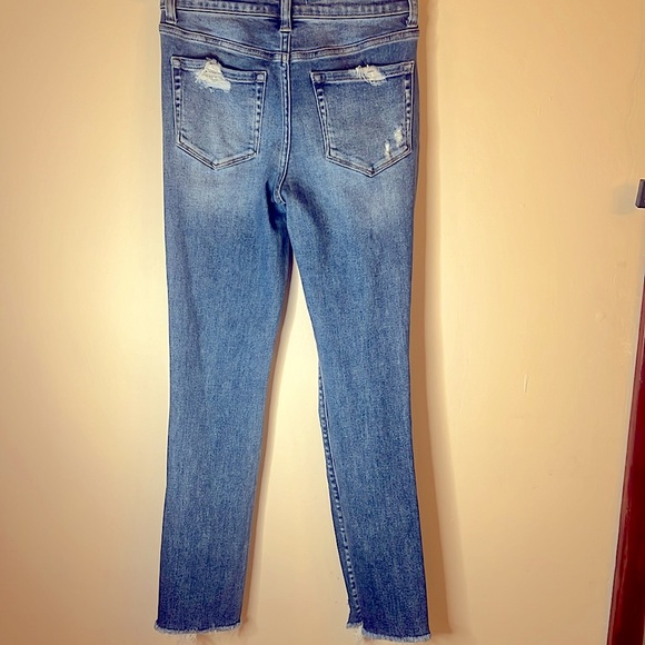 Flying Monkey Ripped Cropped Jeans. - Picture 2 of 6